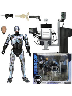 Neca Ultimate Battle Damaged RoboCop with Chair 18cm