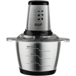 Raf Πολυκόπτης Multi 1000W με Δοχείο 3lt (Διάφορα Χρώματα) R-7030 - ΜΑΥΡΟ