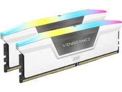 Corsair Vengeance RGB 32GB (2X16GB) DDR5 RAM 6000MHz C36 White