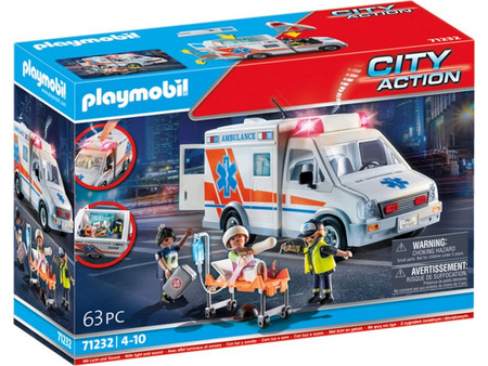 Playmobil City Action Ασθενοφόρο για 4-10 Ετών 71232