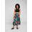 Urban Classics Μίντι Φούστα Υφασμάτινη Ψηλόμεση Floral TB4099