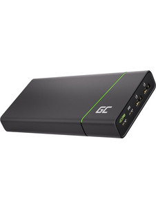 Green Cell Powerplay Ultra Power Bank 26800mAh 128W Quick Charge 3.0 Black