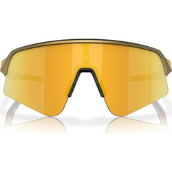 Oakley OO9465 21 Αθλητικά Ανδρικά Γυαλιά Ηλίου Μάσκα Κοκάλινα Καφέ με Πορτοκαλί Καθρέπτη Φακό