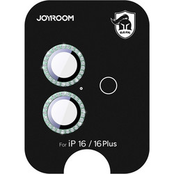 Joyroom JR-MSJ0274 protective glass for iPhone 16/16 Plus lenses - green
