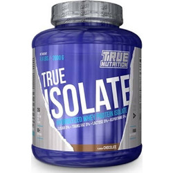 True Nutrition True Isolate Vanilla Πρωτεΐνη Ορού Γάλακτος Γράμμωσης Χωρίς Λακτόζη 2kg