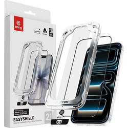 Crong EasyShield Tempered Glass 2-pack (iPhone 17 Pro Max / 16 Pro Max)