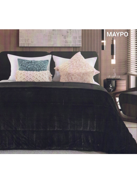 Κουβερτοπάπλωμα Rabbit Ημίδιπλο 160X220 Black - 2236-1