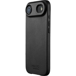 Θήκη iPhone Air MUJJO by Troubadour Full Leather Case Δερμάτινη με MagSafe - Black (MUJJO-CL-065-BK)