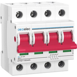 Τετραπολικός διακόπτης ράγας switch disconnector 4P 40A - DY02110044N