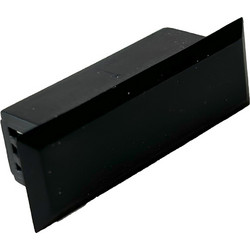 Masterlan SCplug-D, plug for ODFs, SC Duplex / LC Quad, black - (SCplug-D)