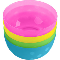 KikkaBoo Rainbow Μπολ Φαγητού Πολύχρωμα 4τμχ
