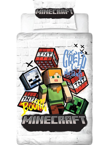 Minecraft - Adult Bedding Set 140x200 (MNC743)