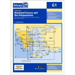 Ναυτικός Χάρτης IMRAY - Δυτικές Ακτογραμμές προς Γαλλικό Κανάλι