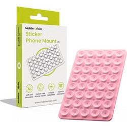 Mobile Origin Sticker Phone Mount O1, pink - (MO-SPM-PNK)