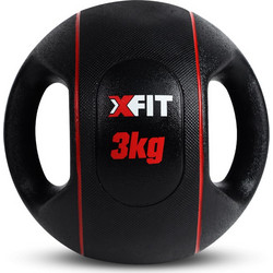 Medicine ball with dual grip 3Kg (X-FIT)
