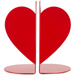 Βιβλιοστάτες Καρδιά Love Double Bookend Balvi 28211 - Balvi
