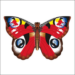 X-Kites ButterFly Χαρταετός Υφασμάτινος Ready to Fly - Peacock κωδικός 80527