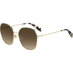 Kate Spade Kennags LKSF7H Γυναικεία Γυαλιά Ηλίου Τετράγωνα Μεταλλικά Χρυσά με Μαύρο Degradee Φακό