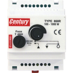 Dimmer ράγας Century Control 860R για ωμικά φορτία, 100-1000W, 4 modules - 10.004.14.00.01