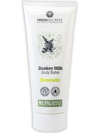 Fresh Secrets Donkey Milk & Avocado Ενυδατικό Butter Σώματος 200ml