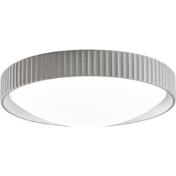 CONCRETE Φωτιστικό οροφής PL.CONCRETE/CEMENT ONDALUCE τσιμεντένιο - γκρι O41 cm