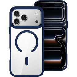 Roar Case Mag Bumper Compatible With Magsafe For Iphone 15 Pro Max Navy blue