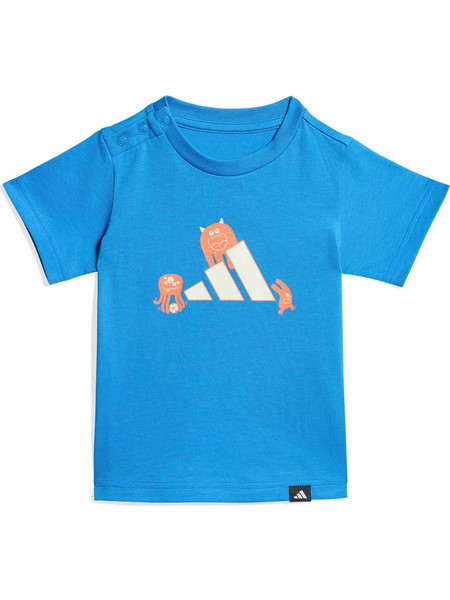 ADIDAS Παιδική Κοντομάνικη Μπλούζα INFANT TIRO_NSTER GRAPHICadidas Tiro BLUE