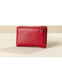 Πορτοφόλι με Φερμουάρ Red 12.5x2.5x8.5 Red
