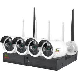 PZ-3.0MP Σετ Wi-Fi εξωτερικού χώρου IP-40 4xCAM + 1xNVR