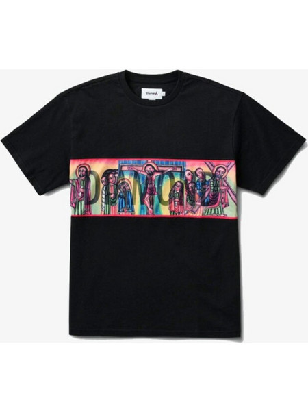 DIAMOND Men Icon Panel Shirt - BLACK - A20DMTZ004