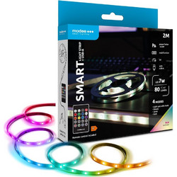 Modee Ταινία LED Smart με Τηλεχειριστήριο 7W IP20 RGB & USB 80lm 2M