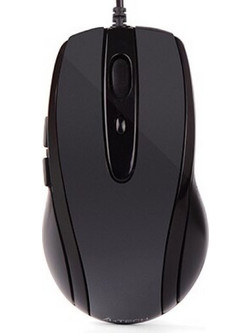 A4Tech N-708X Ενσύρματο Ποντίκι Black