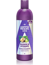 Aussie SOS Blonde & Hydrate Σαμπουάν Μωβ 500ml