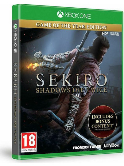Sekiro Shadows Die Twice Game Of The Year Edition Xbox One