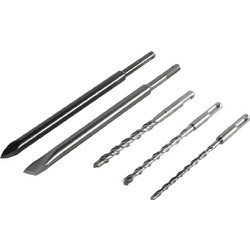 Metabo SDS-plus Drill / Chisel set SP 5-pcs