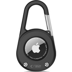 Tech-Protect Slidelock Carabiner Keychain Θήκη για Apple AirTag 1/2 Black