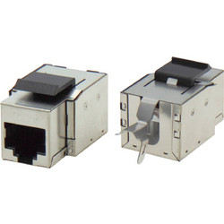 KEYSTONE JACK RJ45 STP CAT 5e TOOLESS 180 ΑΣΗΜΙ 7KJ2-CEFS SUT (ΣΕΤ ΜΕ 5)