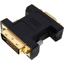ADAPTOR Η/Υ DVI 24P+5 ΑΡΣΕΝΙΚΟ ΣΕ VGA HDB15 ΘΗΛΥΚΟ CMP COMP FEV (ΣΕΤ ΜΕ 5)