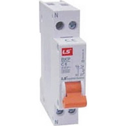 ΑΣΦΑΛΕΙΑ ΡΑΓΑΣ 1P+N C 10A 4.5kA 230VAC BKP LG (ΣΕΤ ΜΕ 12)