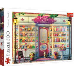 Puzzle Trefl Candy Store 500 Κομμάτια