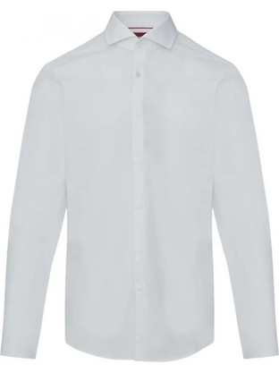 Hugo Boss Ανδρικό Πουκάμισο Μακρυμάνικο 50293691-199 Open White