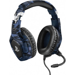 Trust GXT 488 Forze Gaming Headset Over Ear Camo Blue