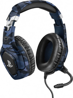 Trust GXT 488 Forze Gaming Headset Over Ear Camo Blue