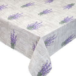 Τραπεζομάντηλο Πλαστικό Λεβάντα 183x137cm