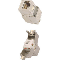 Βύσμα Keystone RJ45 CAT6A Power On KJ-C6A-F001 FTP Toolless