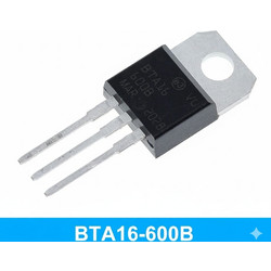 Triac BTA16-600B 16A 600V (TO-220)