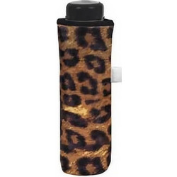 PERLETTI A26380-DARK Ομπρέλα ultra μίνι, Αντιανεμική animal print