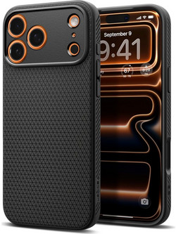 Spigen Liquid Air Case for iPhone 17 Pro Max - Matte Black