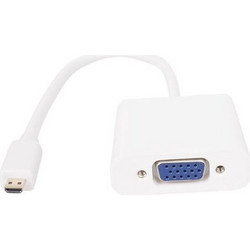 VCom Adapter Mini HDMI CM to VGA F White - (CG592-0.15m)