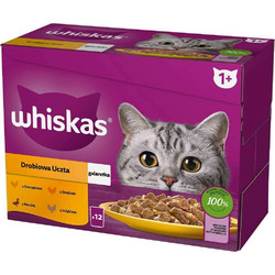 Whiskas Pure Delight Adult with Poultry in Jelly 12x85gr